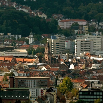 Schwarzenbergturm: City-Panorama